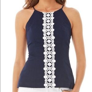 Lilly Pulitzer Annabelle Halter Top